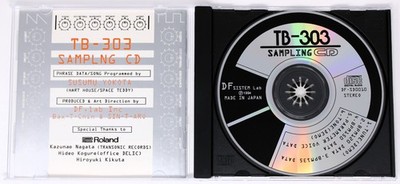 Discovery Firm TB-303 Sampling CD Sample/Sound Library CD Roland