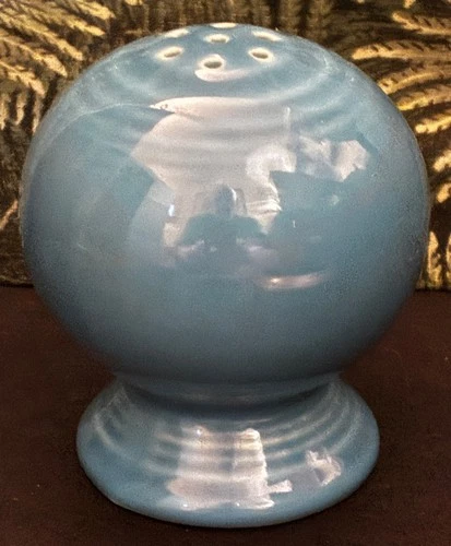 One Lonely Turquoise Fiesta Salt & Pepper Shaker looking for soulmate.