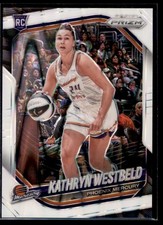2025 Prizm WNBA White Seismic Prizms KATHRYN WESTBELD #29 RC Phoenix Mercury