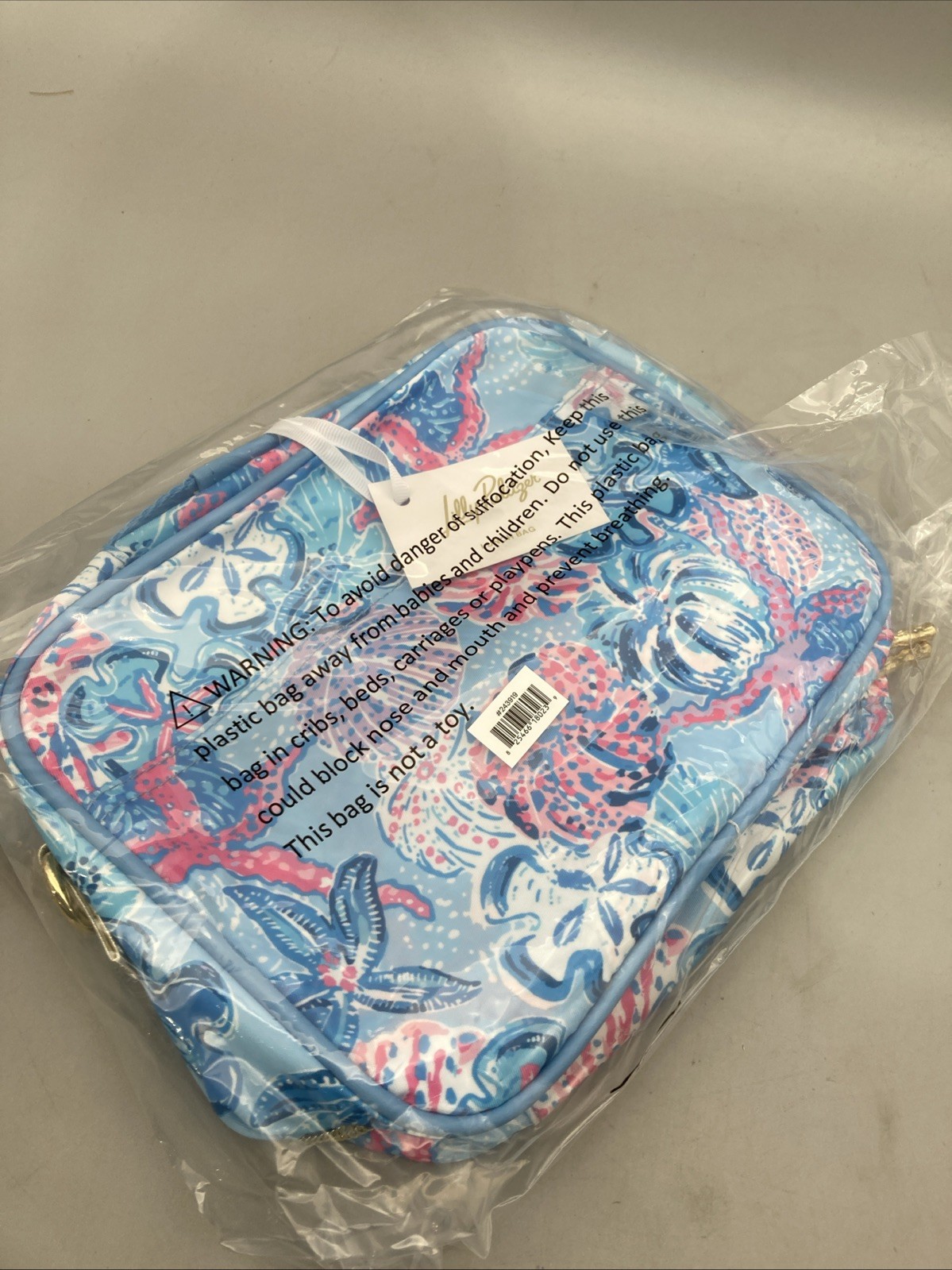 Lilly Pulitzer Lunch Box With Strap Brand New