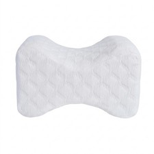 Primero Basics Butterfly Knee Pillow Memory Foam Orthopedic Leg Support White