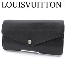 Louis Vuitton Sarah Wallet M61182 Monogram Empreinte Black Leather CA2125 Japan