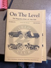 ON THE LEVEL THE MAGAZINE OF THE L.E. VELO CLUB mid feb 2023 number 578