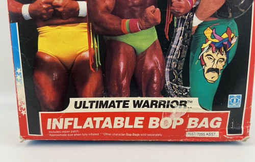 WWF Wrestling - Ultimate Warrior Inflatable Bop Bag, Hasbro - Rare Vintage 1990 - Bild 14 von 23