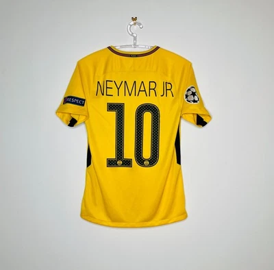 Maillot de Football PSG NEYMAR JR 2017 2018 maglia camiseta shirt jersey Small - Photo 1/4