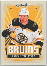 2025-26 O-Pee-Chee Retro #276 Casey Mittelstadt Boston Bruins