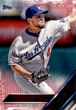 Luis Avilan 2016 Topps Pink Parallel #494 4/50