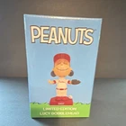 Peanuts Lucy Limited Edition Bobblehead Sports Theme w/ Box