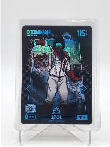 MALIK NABERS EXTERMINABER 2025 BATTLE ARENA FIRST ED BATTLEFOIL ICE RC B Q5918