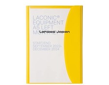 Laconic 2024 Planner A5 Monthly Pocket Yellow LMLS02-220YE Starting September