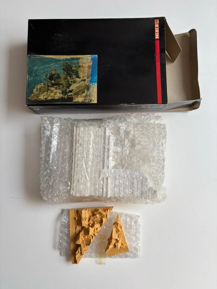 Kirin - Monte Cassino Ruins - 25512 - 1/16 (120mm) Hydrostone With Resin Parts - Immagine 4 di 4