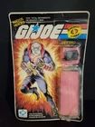 Destro 1982 G.I. JOE COBRA Vintage Original CARD BACK w Bubble Argentina