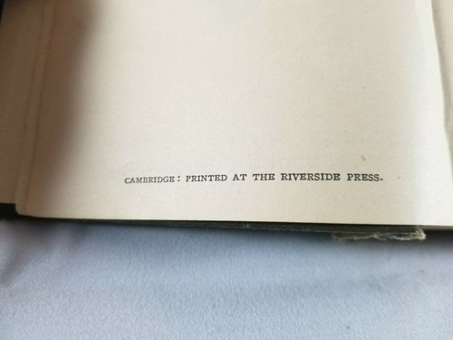 Poetical Works of James Russell Lowell / Hardcover / Houghton Mifflin 1882 - Picture 8 of 12