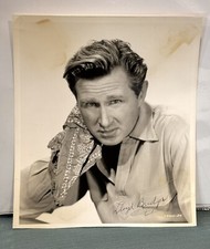 Lloyd Bridges Signed 8x10 B&W Photo The Rainmaker 1956