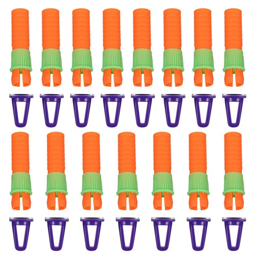 15pz Portagesso Plastica Pastello Estensore Penna Tappo Regolabile e Supporto