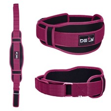 DEFY Weight Lifting Women's Training Fitness Bodybuilding Gym Support Belt Pink