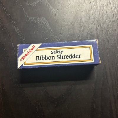 New NIB Vintage Nobel Hall Safety Ribbon Shredder