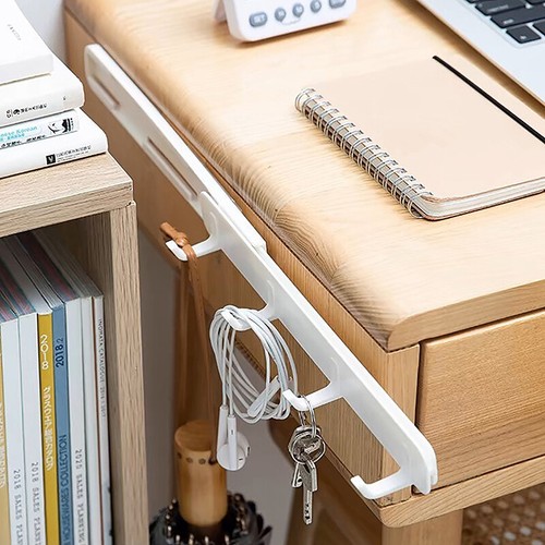 Slide Stretch Hook Wall Mounted Kitchen Gap Expansion Sticky Hook Towel Hanger