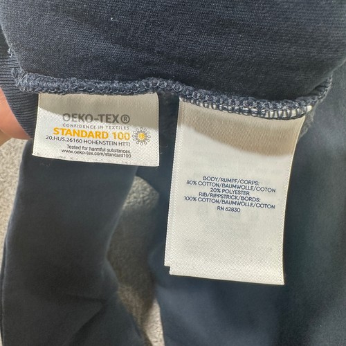Lands End Jogger Sweatpants XXL 18/20 Blue Big Kid Unisex Boy Girl Casual Comfot - Picture 13 of 15