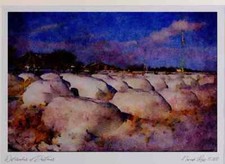 547091 Bales Of Hay Wrapped In Plastic Nova Scotia Canada Limited Edition Water