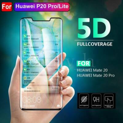 2PCS For Huawei P40 P30 Pro Mate 40 5D 9H Full Tempered Glass Screen Protector
