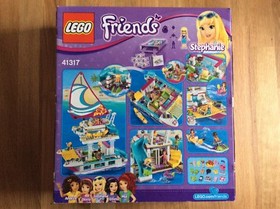 New Lego Friends Sunshine Catamaran Set 41317 in Sealed Damaged Box