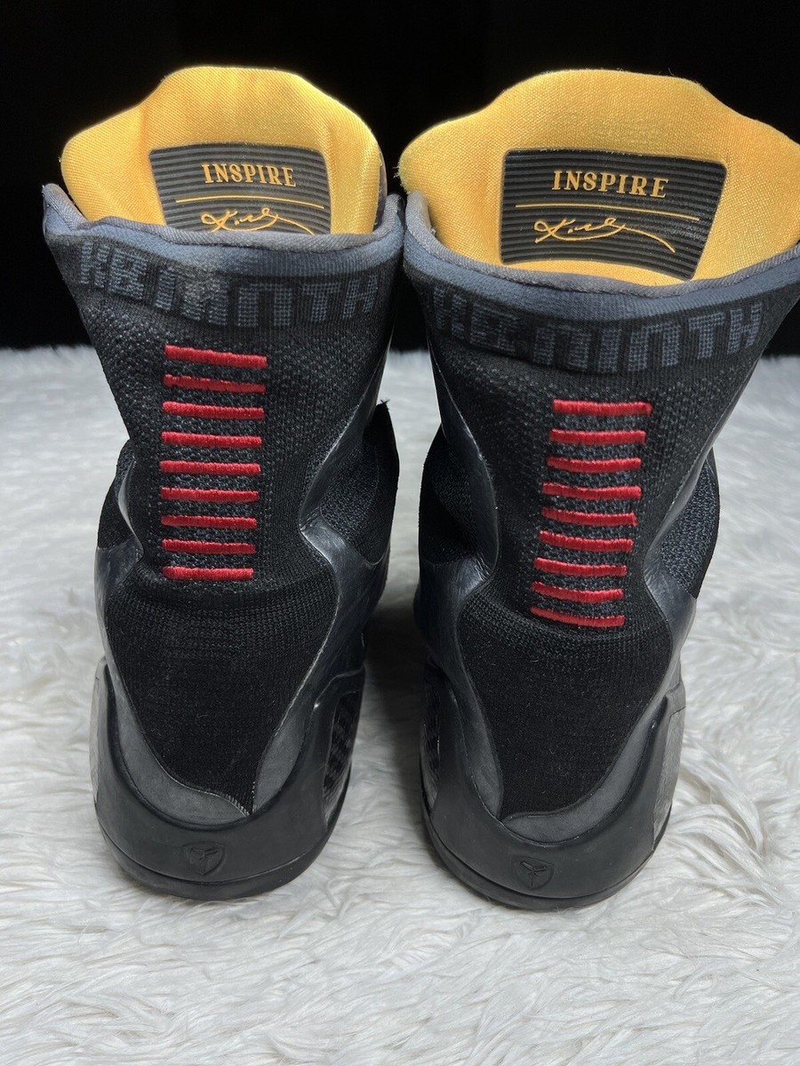 Nike Kobe 9 IX Elite High Inspiration Black Yellow Lakers  display picture 3