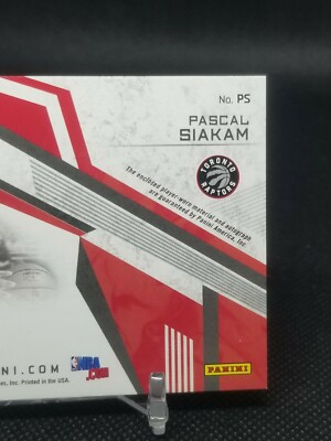 Pascal Siakam RPA 25枚限定 rookie patch サイン Pascal Siakam RPA 25枚限定 rookie patch サイン 2019-20
