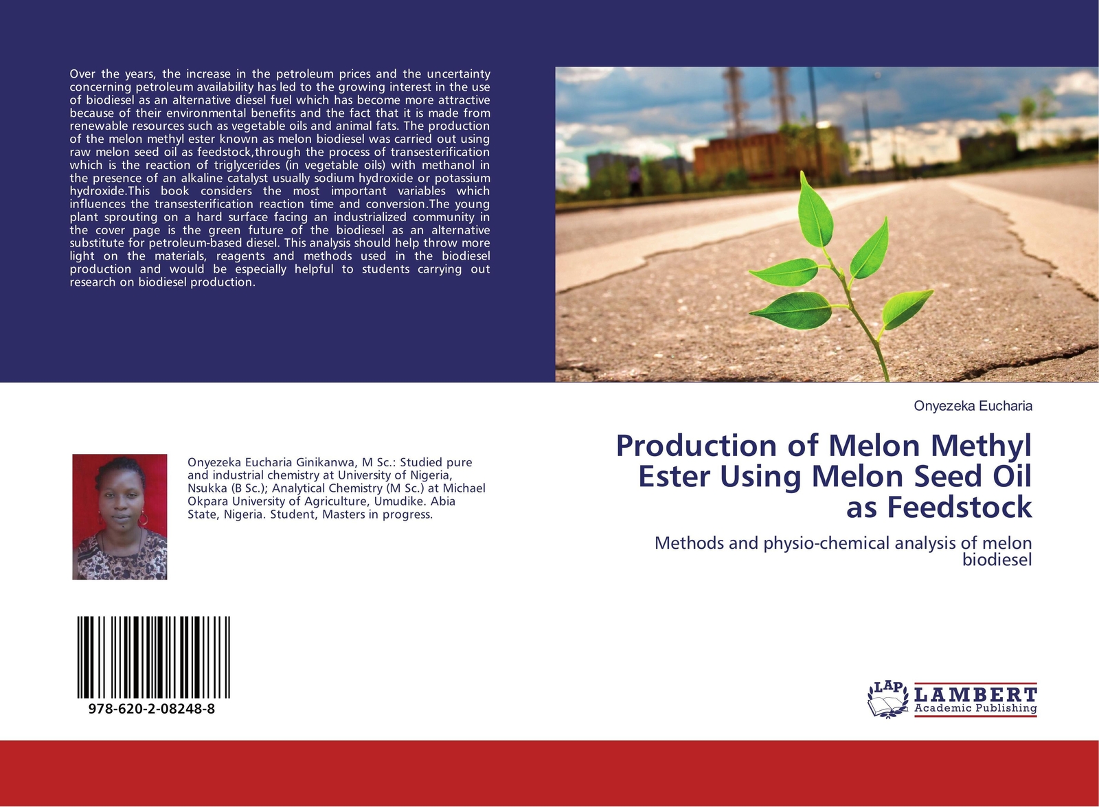 Thumbnail - Onyezeka Eucharia | Production Of Melon Methyl Ester Using Melon Seed