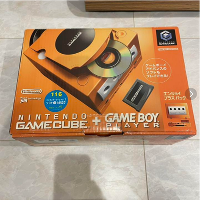 Nintendo GameCube Game Console Enjoy Plus Pack GBA Gameboy Player 