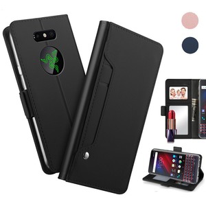 For-Razer-Phone-2-Magnetic-Flip-Leather-Wallet-Card-Slot-Mirror-Case-Stand-Cover