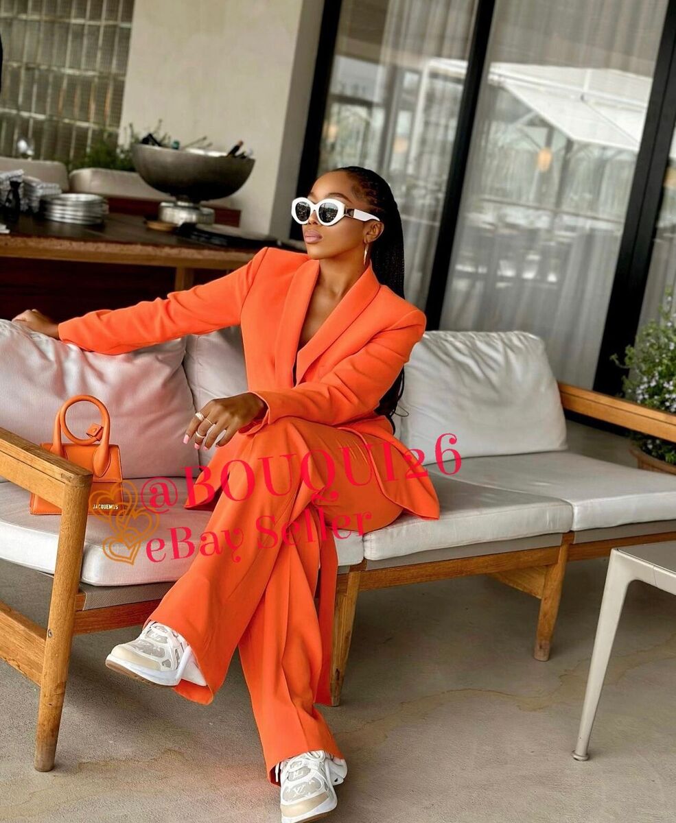 ZARA NEW WOMAN TUXEDO COLLAR BLAZER WITH BELT JACKET ORANGE ZARA NEW WOMAN TUXEDO COLLAR BLAZER WITH BELT JACKET ORANGE