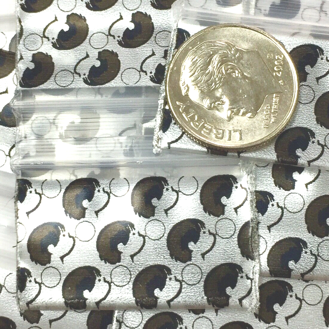 BaggiesSince1987 - 12534 ZipSeal Design Bags 1.25 X 3/4 DICE BaggiesSince1987 - 12534 ZipSeal Design Bags 1.25 X 3/4 DICE