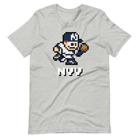 New York Yankees Baseball Team Jersey Nintendo Retro NES T-Shirt