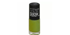 MAYBELLINE COLOR SHOW NAIL LACQUER 340 GO GO GREEN 0.23 oz.