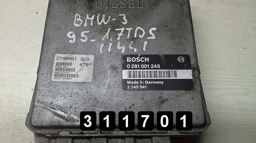 BMW 5er Bj 1995 Steuergerät Bosch 0281001243 Original