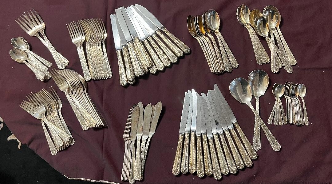 Cutlery for 12 People -125 Pieces - Fairmont Silver E.P.N.S A1