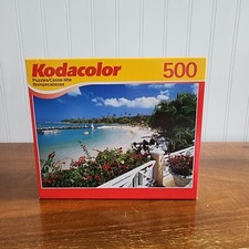 NEW SEALED Kodacolor Beach Scene 500 Piece Puzzle