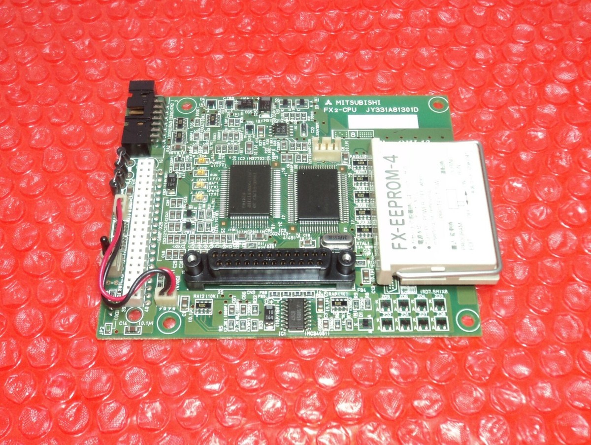 Mitsubishi FX2-CPU PCB JY331A81301D OMI-13 with FX-EEPROM-4