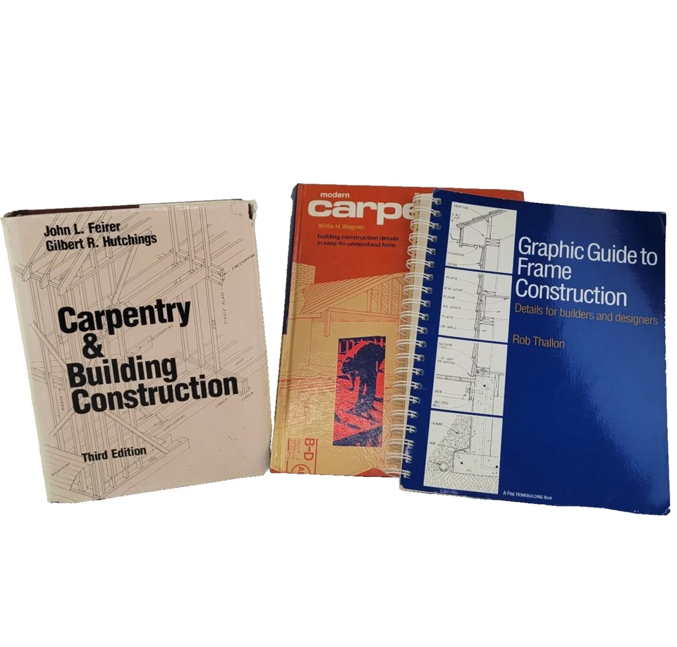 Lot 3 Books Carpentry & Building Construction Modern Carpentry Graphic Guide - Image 2 of 4
