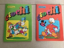 LOTTO 3 Quaderni Cartiere Pigna Walt Disney GIOCHI vintage anni 70