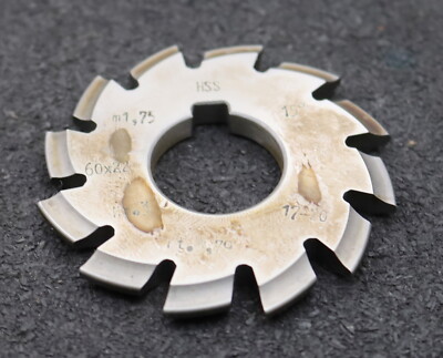 DOLD Zahnformfräser m= 1,75mm No. 3 für Z= 17-20 EGW 15° gear profile cutter