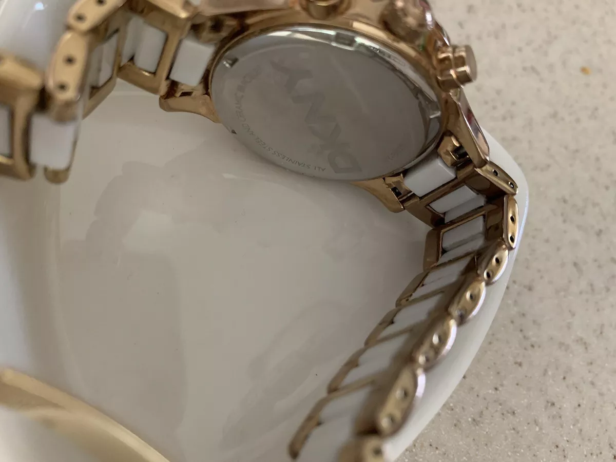 Dkny ceramic shop watch strap links