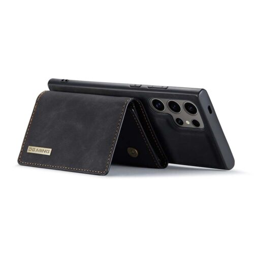 Dreifache Geldbörse Handyhülle mit Halter für Samsung Galaxy S24 Ultra 23 22 21+ - Bild 18 von 66