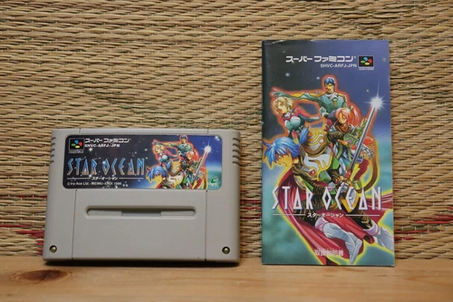 Star Ocean w/manual Nintendo Super Famicom SFC Very Good+ Condition!