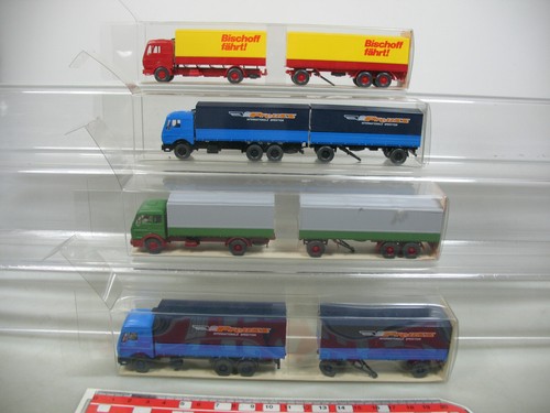 AI644-1# 4X H0 1:87 Truck Models MB/ MERCEDES 456 Preuss+455 Bischoff Etc - Picture 2 of 5