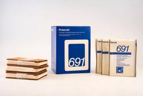 12 Polaroid 691 Colorgraph Overhead Projection Pack Film Expired 1992 AS-IS