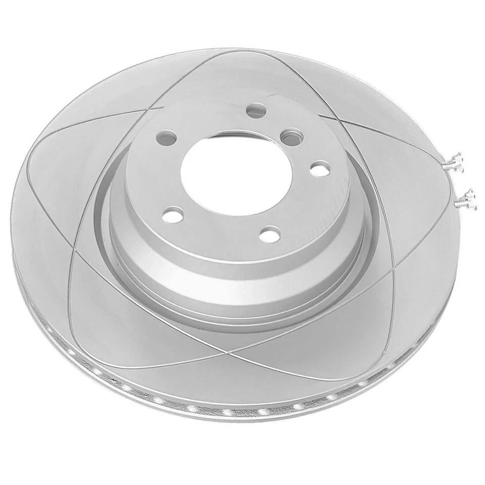 Rotor de freno de disco ranurado delantero 1 pieza para Chrysler Cirrus, Dodge Stratus; 282,3 mm Foto 4 de 4