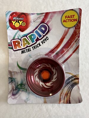 Rotes Yo-Yo klassisches Trickspielzeug - lustiges Geschicklichkeitsspiel für Kinder & Erwachsene