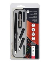 Manuscript Scribe Series Calligraphy Pen Set - pen and 3 nib set